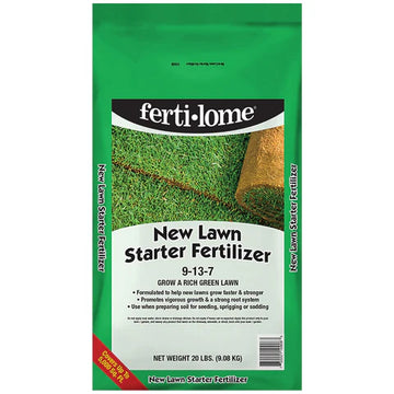 Fertilome New Lawn Starter Fertilizer 9-13-7 20 lb