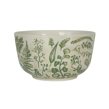 Hand-Stamped Bowl With Embossed Pattern