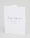 "Happy Dance For You" Folded Congratulations Card