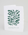 "Rooting for You" Folded Encouragement Card