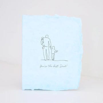 "You're The Best Dad!" Father's Day Folded Card