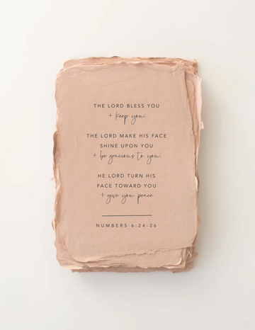 "Lord Bless You and Keep You" Religious Greeting Card