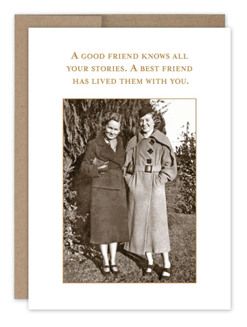 A Best Friend Stories Card