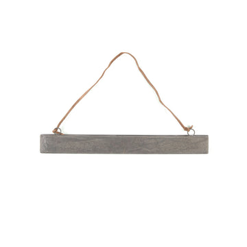 Hanging Frame with Suede String