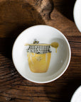 Mini Bees and Honey Dish