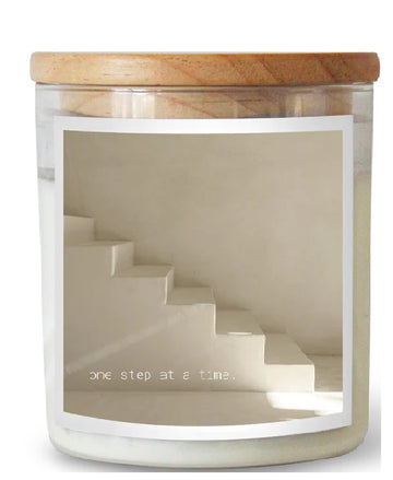 One Step At A Time Candle