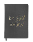 Be Still and Know Fabric Journal
