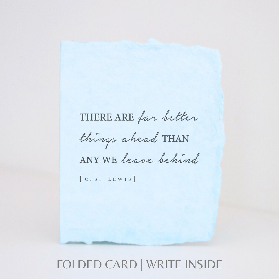 Better Things Ahead Sympathy Greeting Card