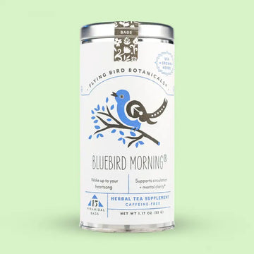 Bluebird Morning 15 Tea Bag Tin