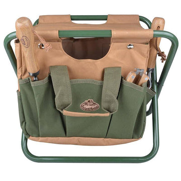 Canvas Tool Bag And Stool Carry-All