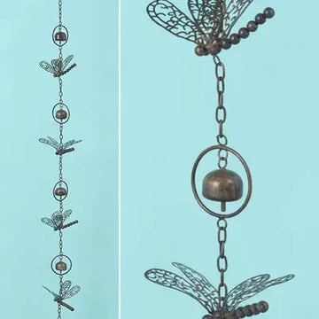 Dragonflies With Bells Ornament