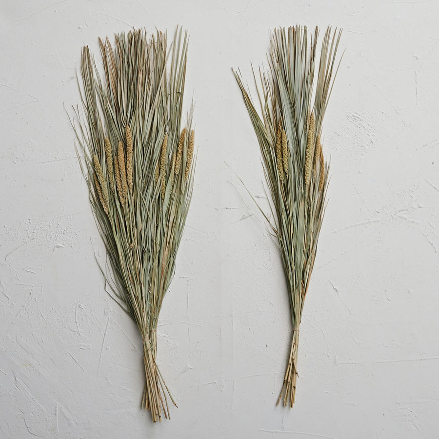 Dried Natural Canary Grass and Date Palm Bunch
