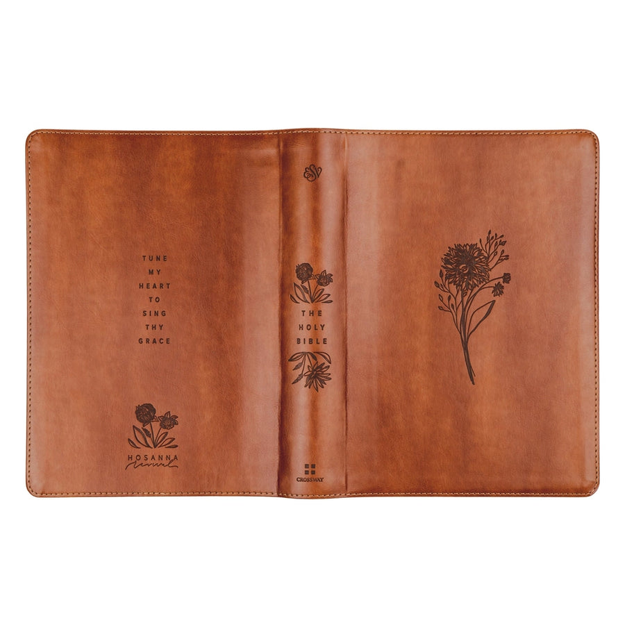 ESV Large Print Journaling Bible - Sierra Theme