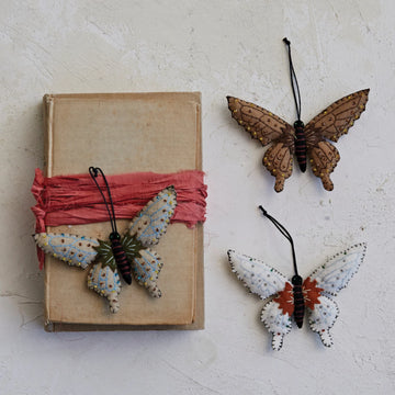 Fabric Butterfly Ornament