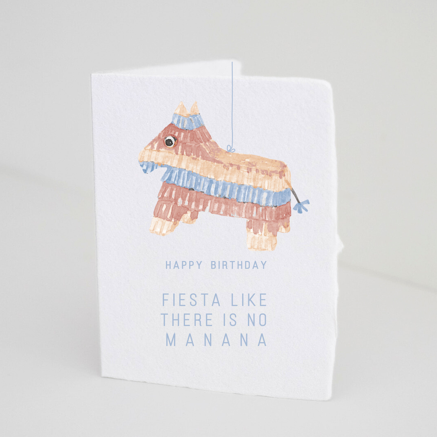 Fiesta Like There Is No Mañana Birthday Card