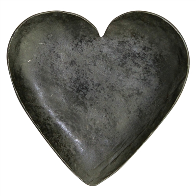 Forged Iron Heart Tray