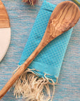 Olive Wood Spoon Round Handle