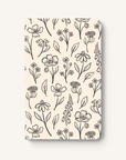 Pressed Floral Dotted Notebook