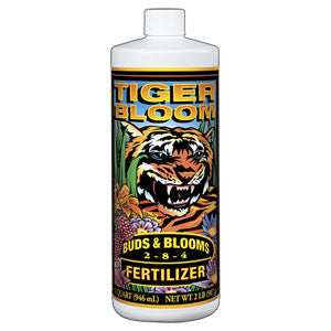 Tiger Bloom Extra Strength Liquid Fertilizer 1Qt Fox Farm