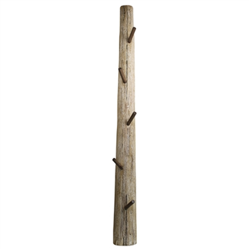 Trunk And Peg Wood Wall Hook
