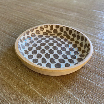 Wine Coaster Dot Mocha