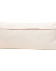 Woven Cotton Blend Striped Lumbar Pillow