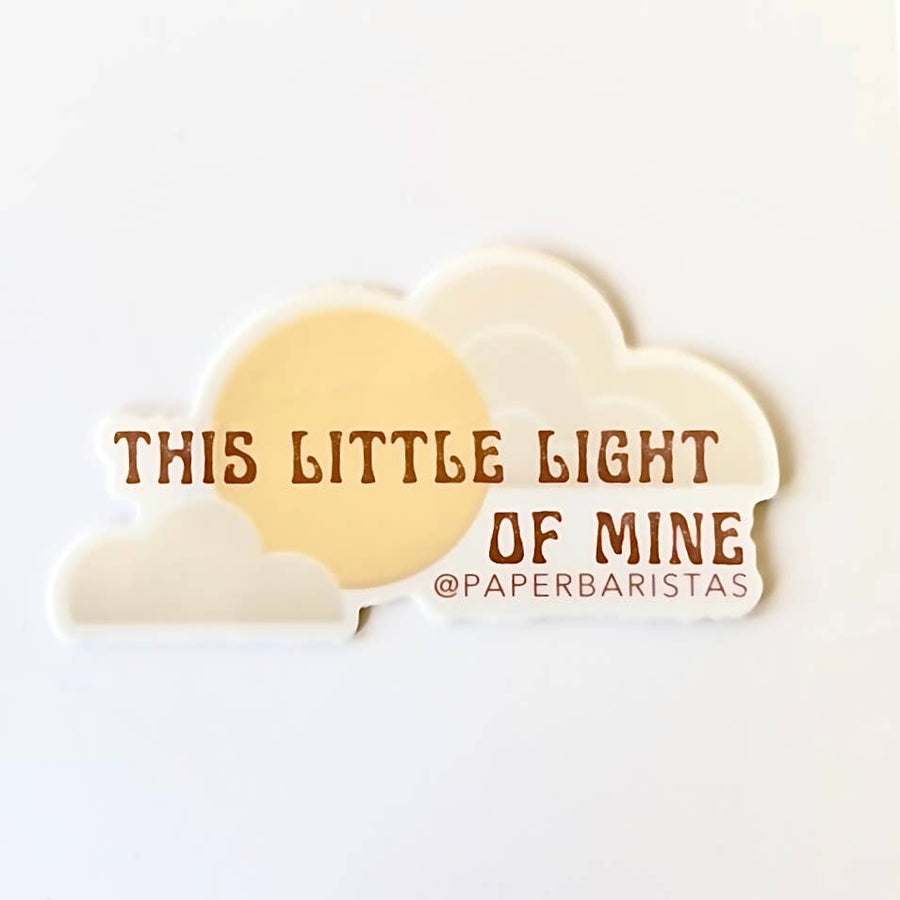 This Little Light of Mine Vinyl Sticker
