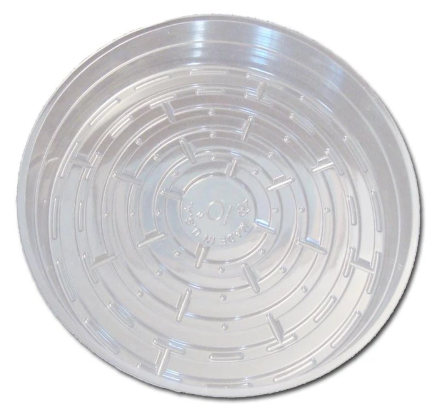Clear Plastic Saucer