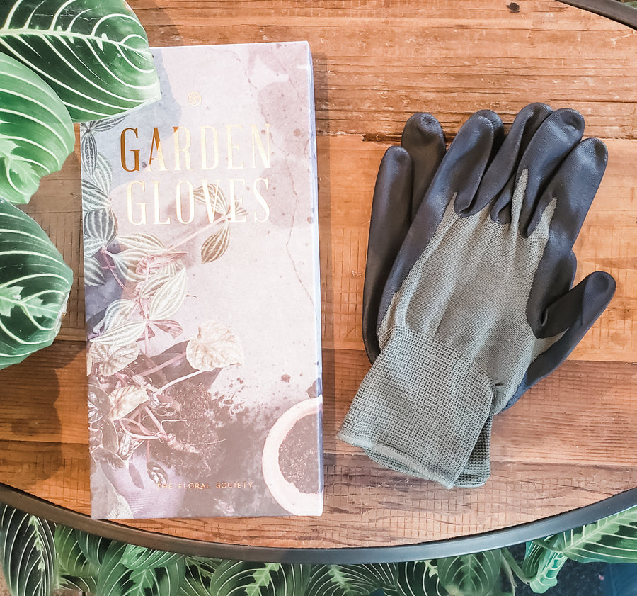 The Floral Society Garden Gloves One Size