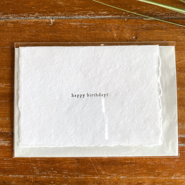 Happy Birthday Mini Card