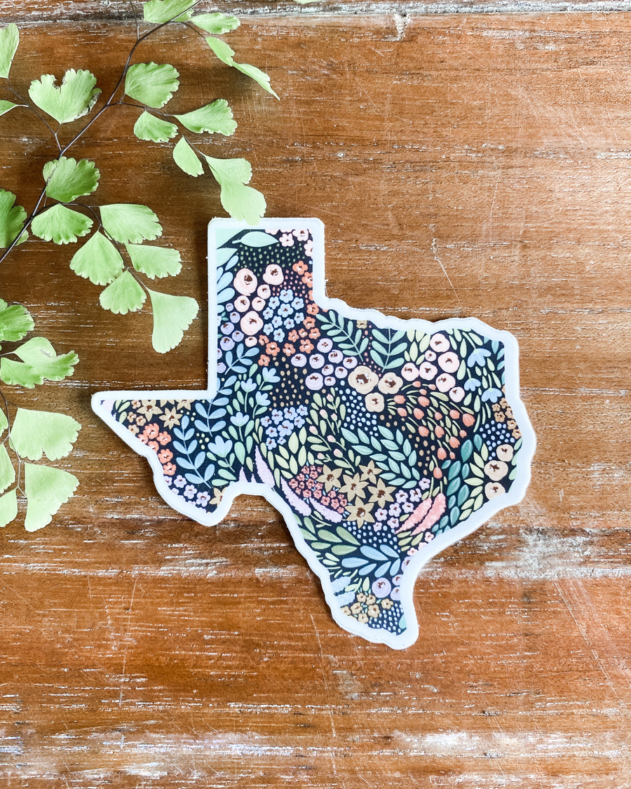 Texas State Floral Sticker