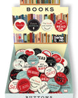 I Love Books Button