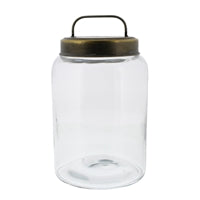 Glass Jar with Metal Lid