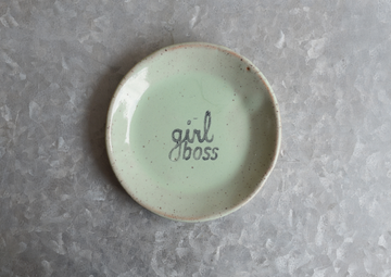 Girl Boss Mini Plate
