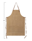 Canvas and Leather Apron