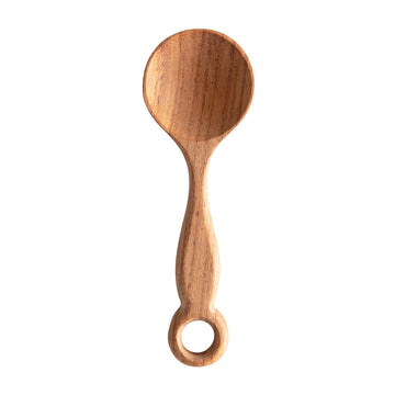 Wooden Spoon with Small Loop Handle