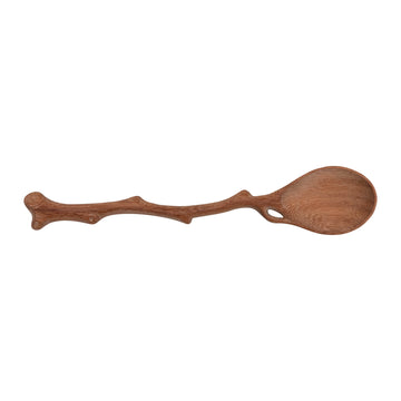 Doussie Wood Spoon with Twig Shaped Handle