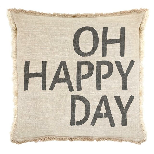 Oh Happy Day Euro Pillow
