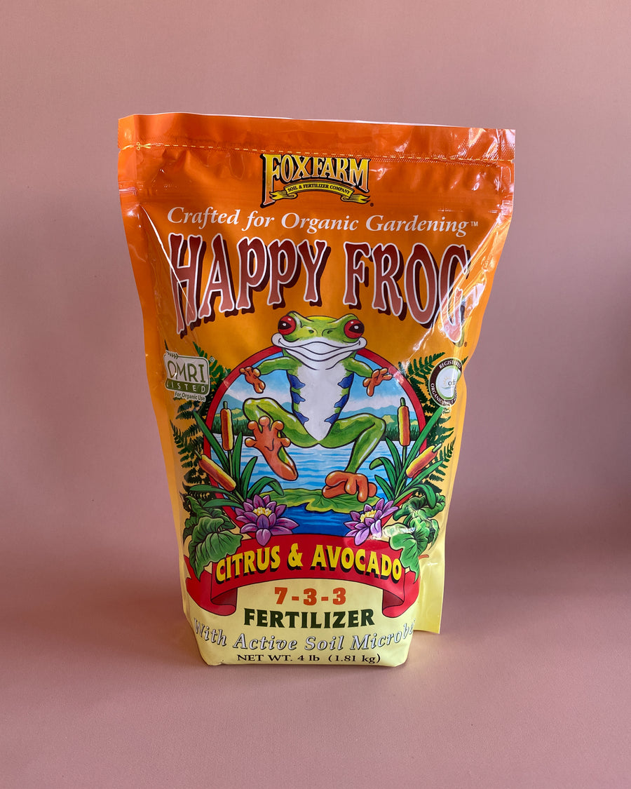 Happy Frog Citrus Avocado Dry Fertilizer 4 lb Fox Farm