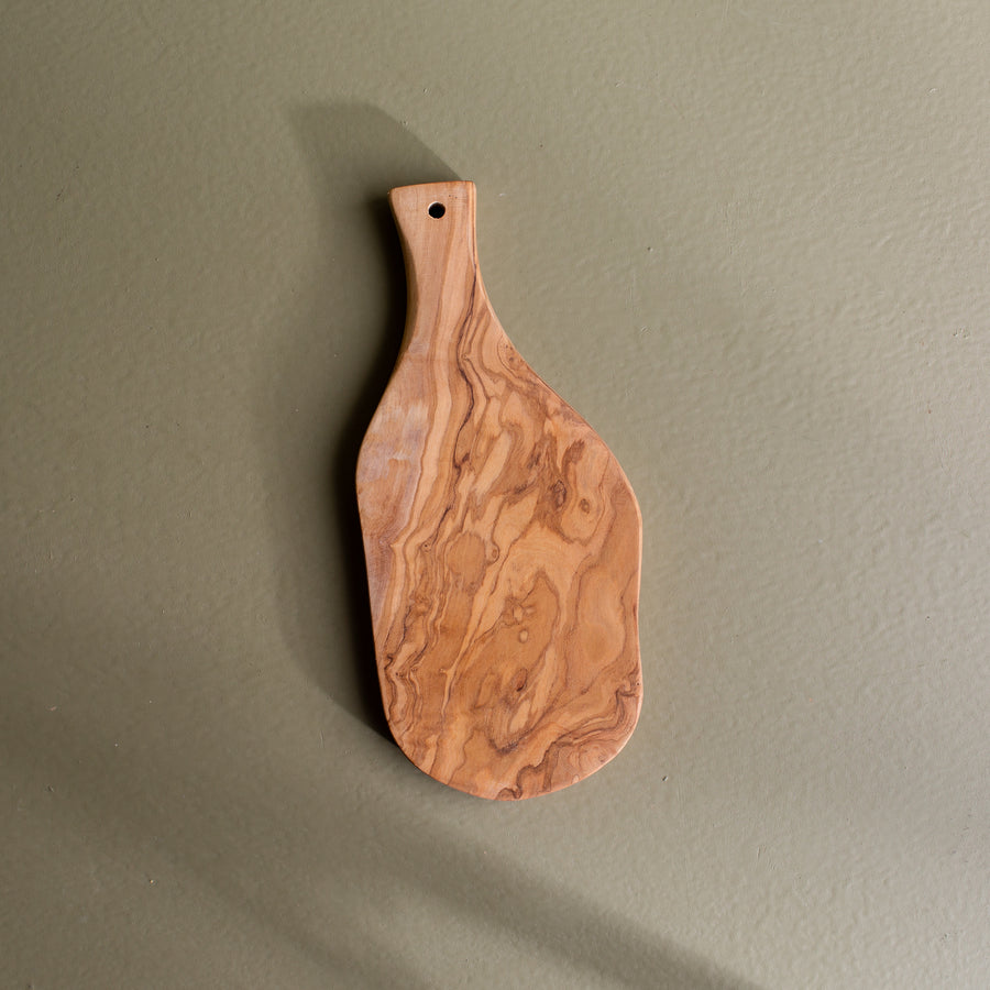 Olive Wood Cutting Board Pear Shape