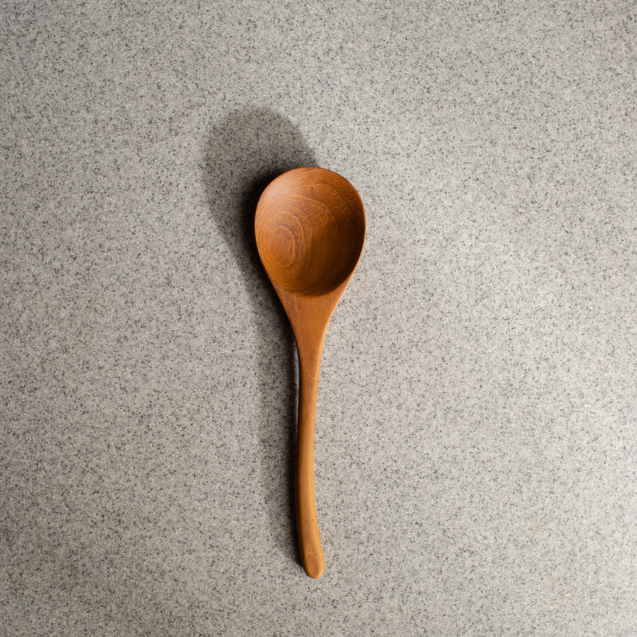 Hand Carved Teak Wood Spoon
