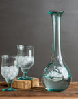 White Wine Glass Decanter with Ice Pocket