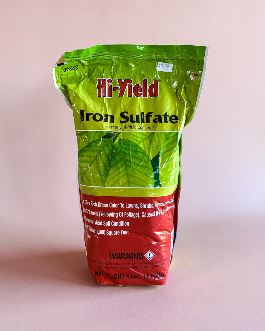 Hi Yield Iron Sulfate 4 lb