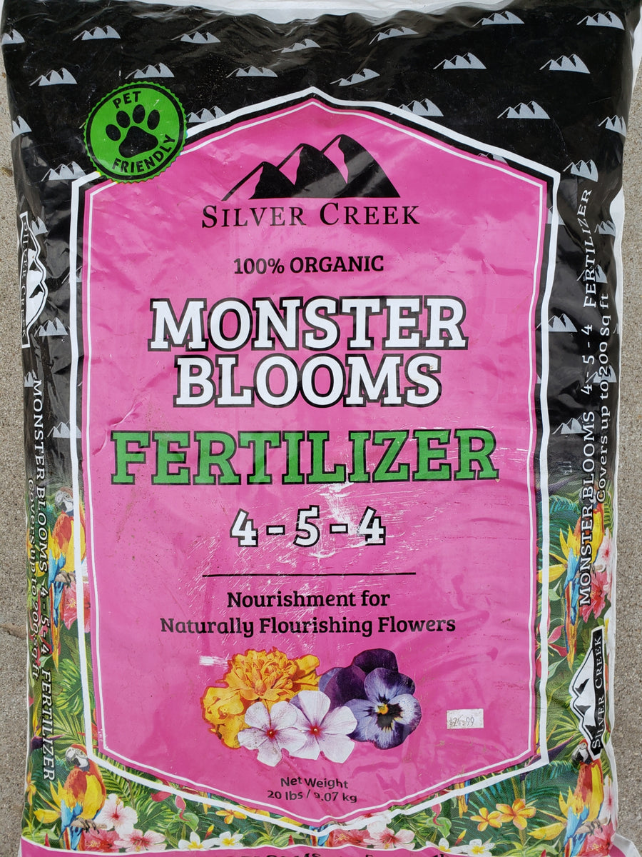 SC Organic Monster Blooms Plant Food  20 lb
