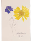 Pressed Floral Stationery