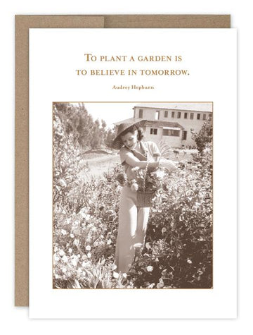 To Plant a Garden Encouragement Card