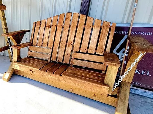 Treated Pine Glider Bench