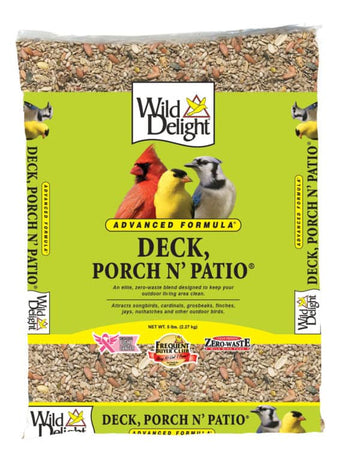 Wild Delight Deck Porch Patio Bird Food 5 lb