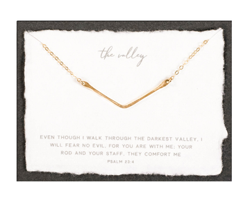 The Valley Necklace 14kt Gold Filled