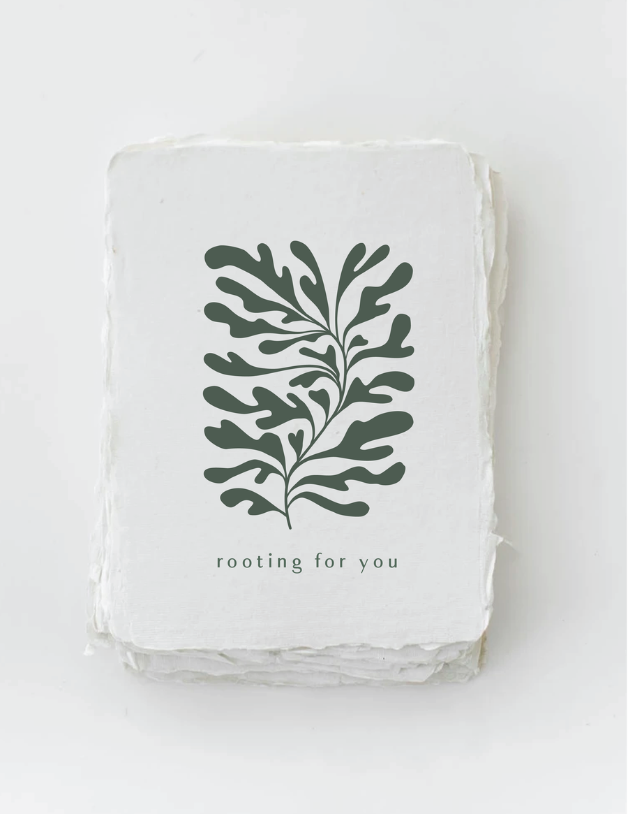 "Rooting for You" Encouragement Card